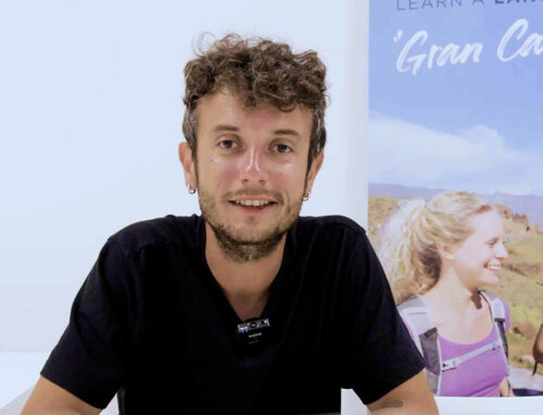 Meet Giuseppe, Accademia Britannica monitor in Gran Canaria